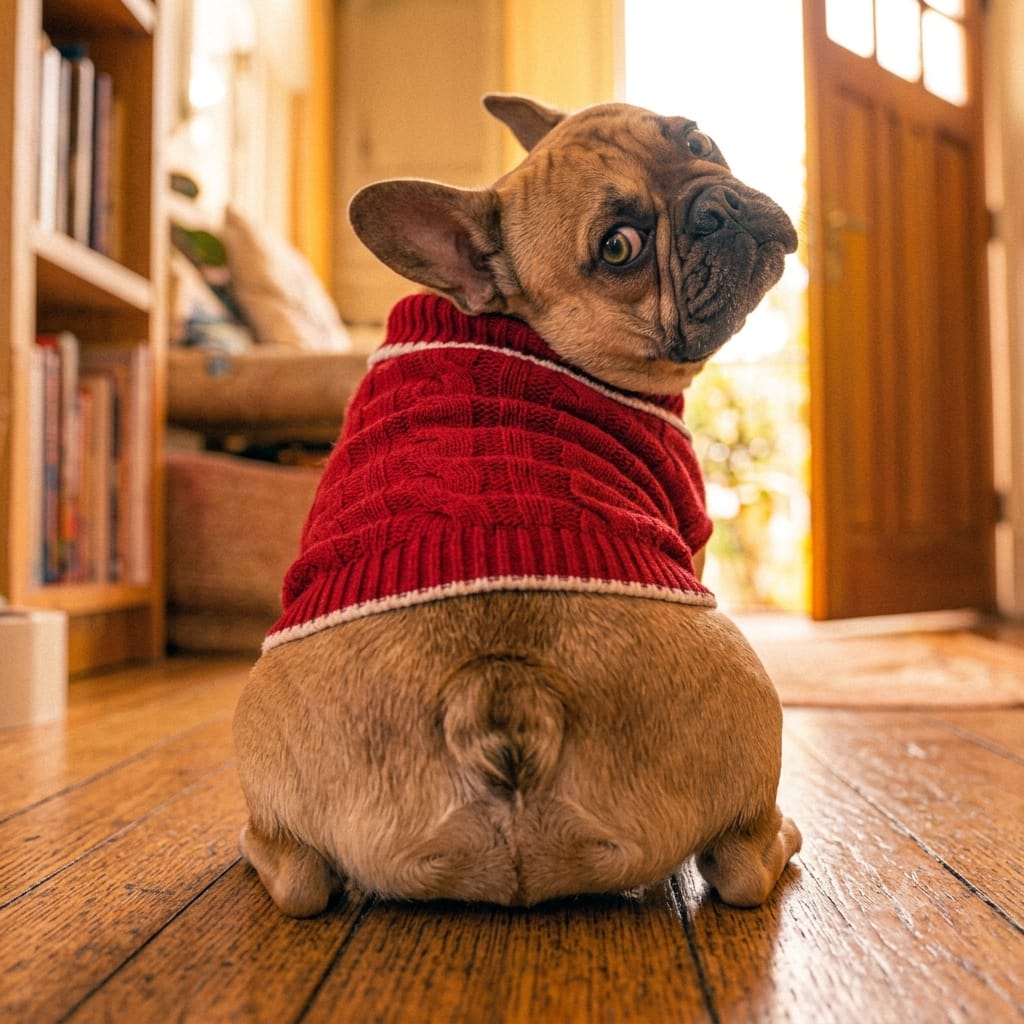Perro comiendo